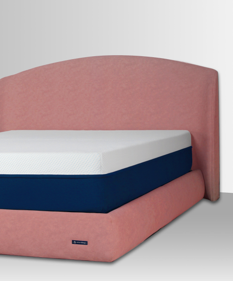 핑크 컬러 시애틀 침대